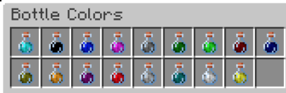 Bottle Command Menu